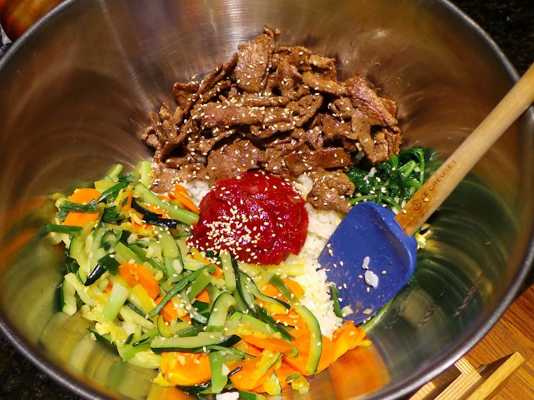 Joshua Kennon Assembling Bibimbap