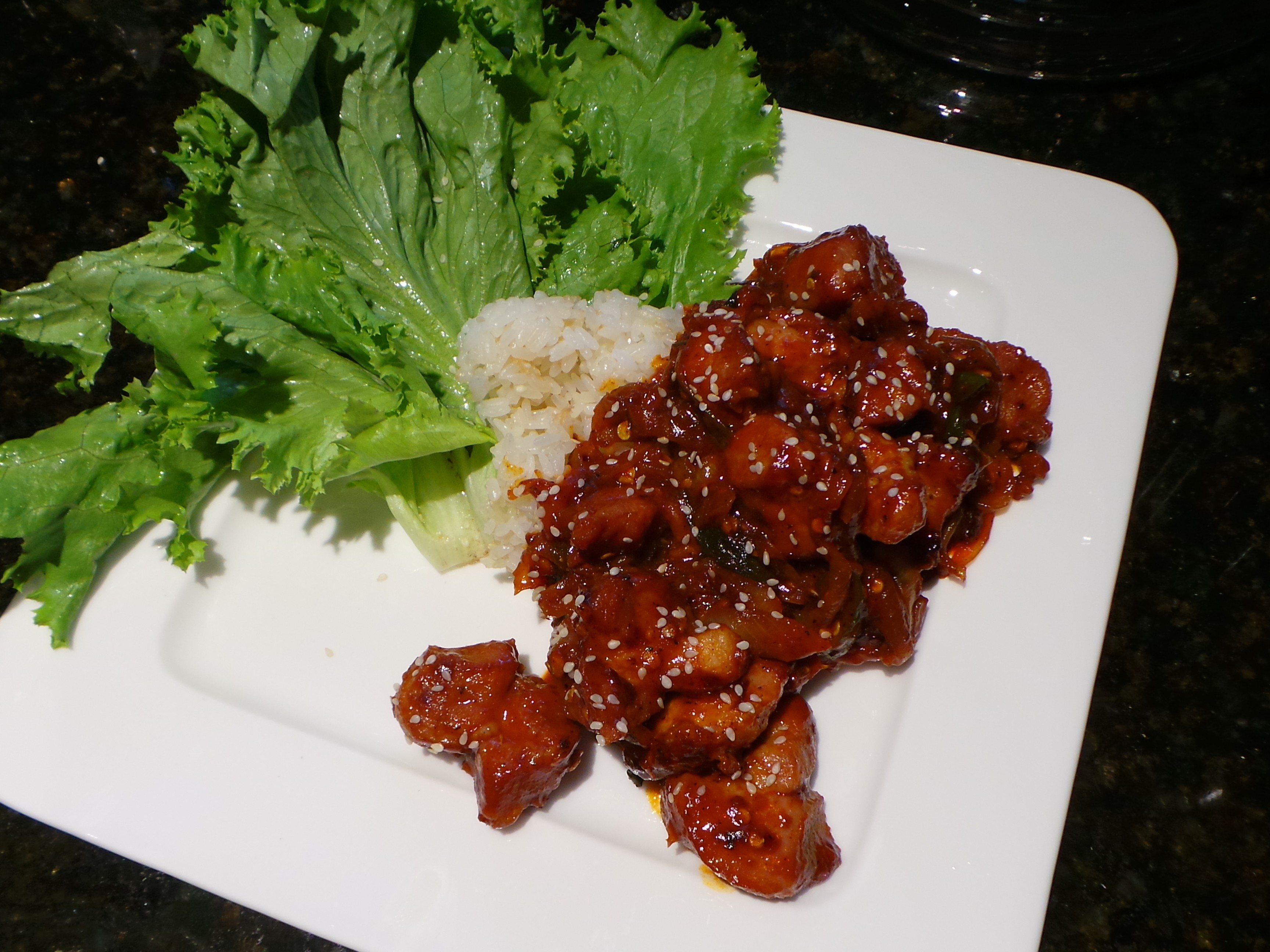 Maangchi Spicy Pork Dwaejigogi-bokkeum