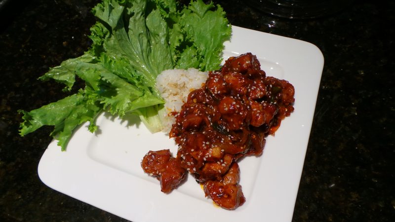 Maangchi Spicy Pork Dwaejigogi-bokkeum