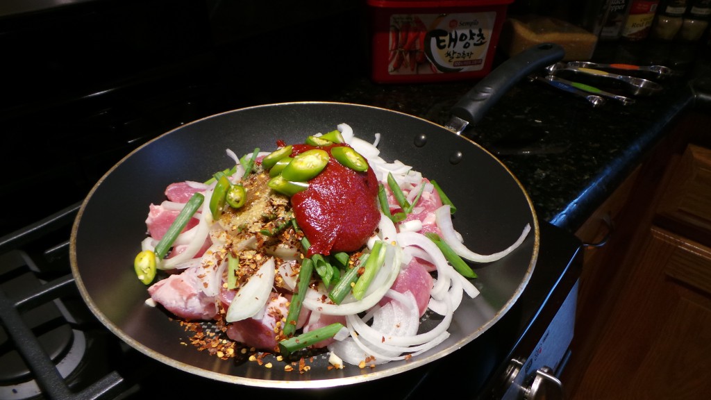Maangchi Spicy Pork Dwaejigogi-bokkeum Ready to Cook
