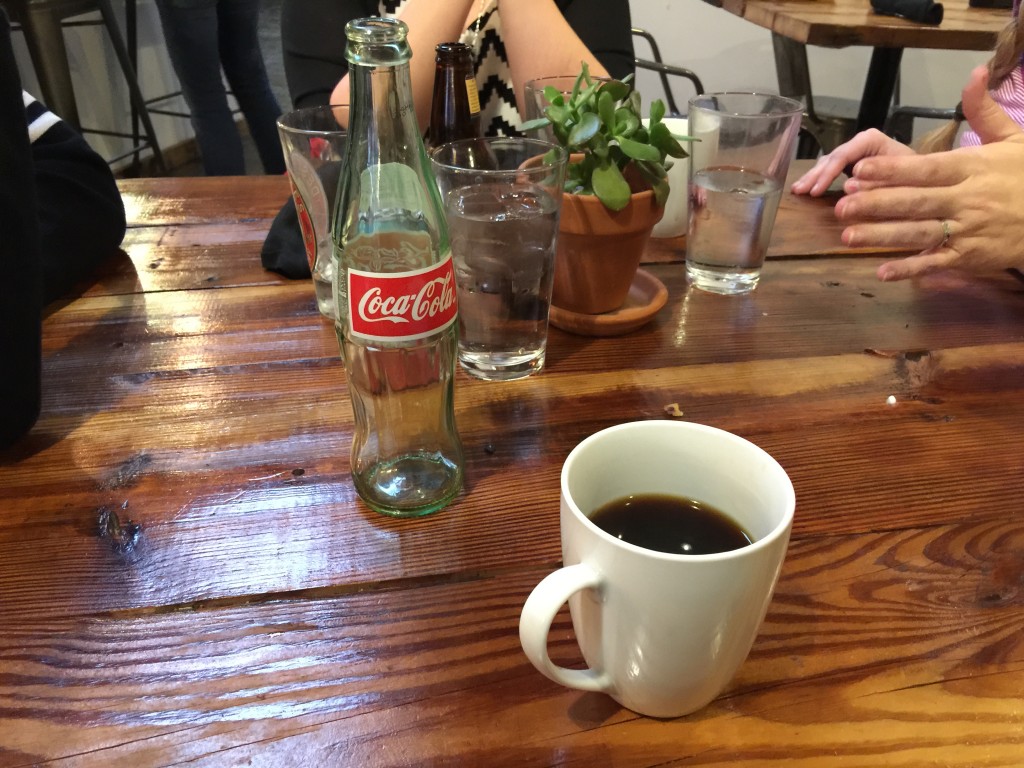 Mexican Coca-Cola and Pour-Over Coffee