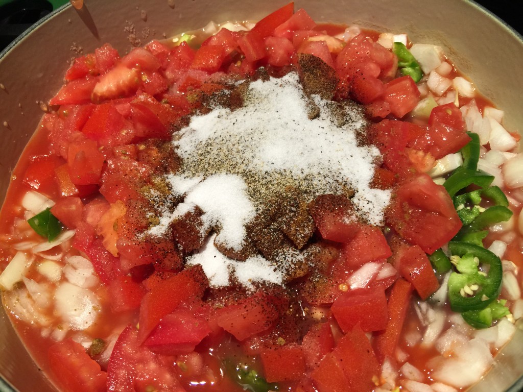 Add 2 teaspoons of salt to the chili recipe