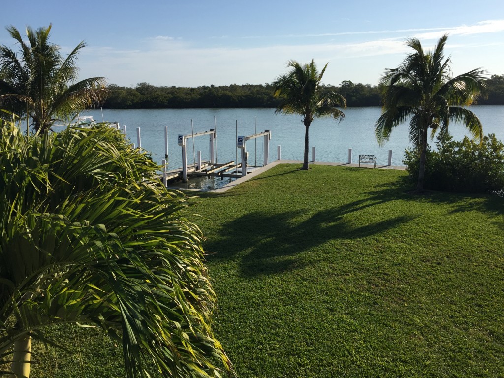 Back of the Main House Water Dock Captiva Florida