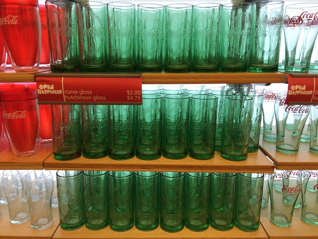 Coca-Cola Hutchinson Glass