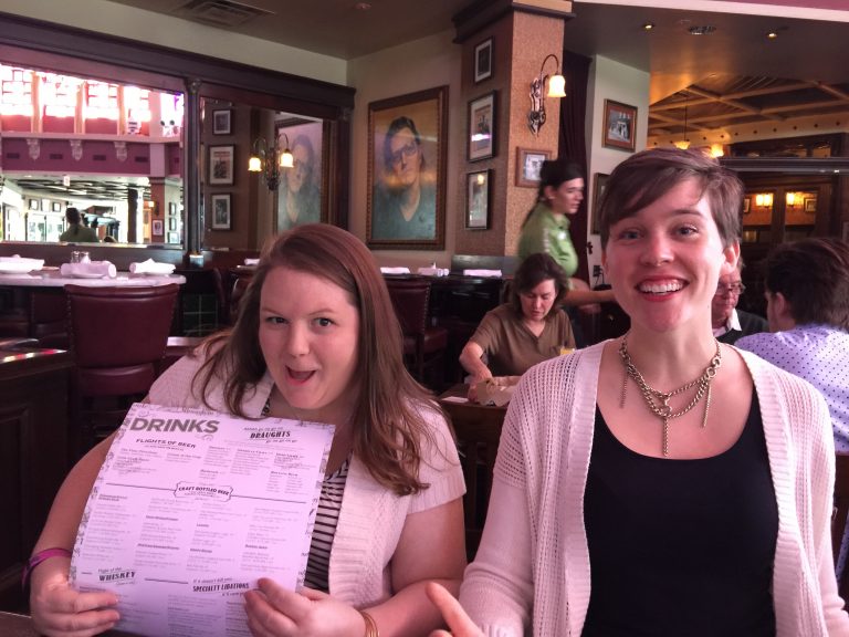 Jocelyn and Erika Raglan Road Downtown Disney