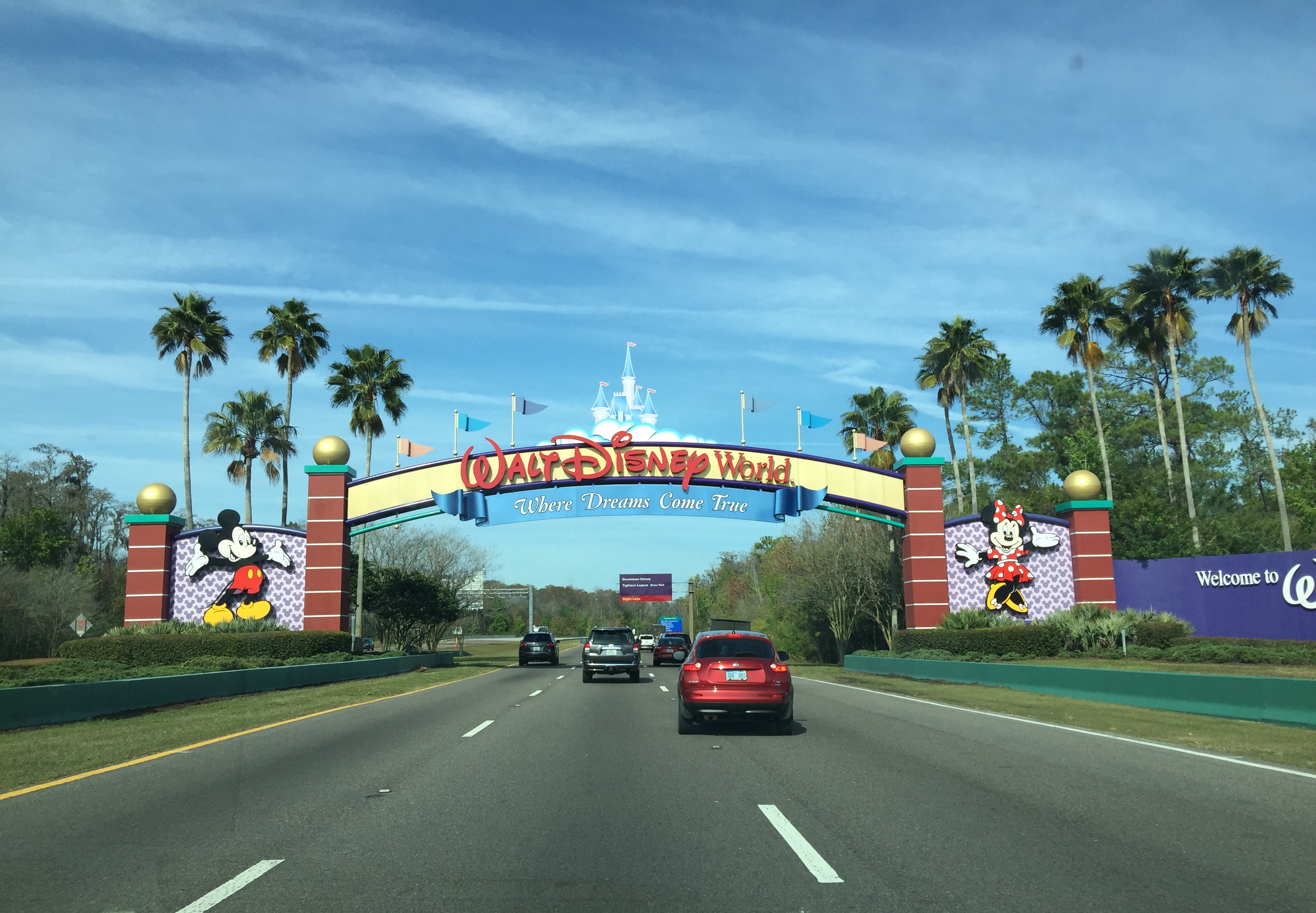 Walt Disney World February 2015 Sign Josh and Aaron