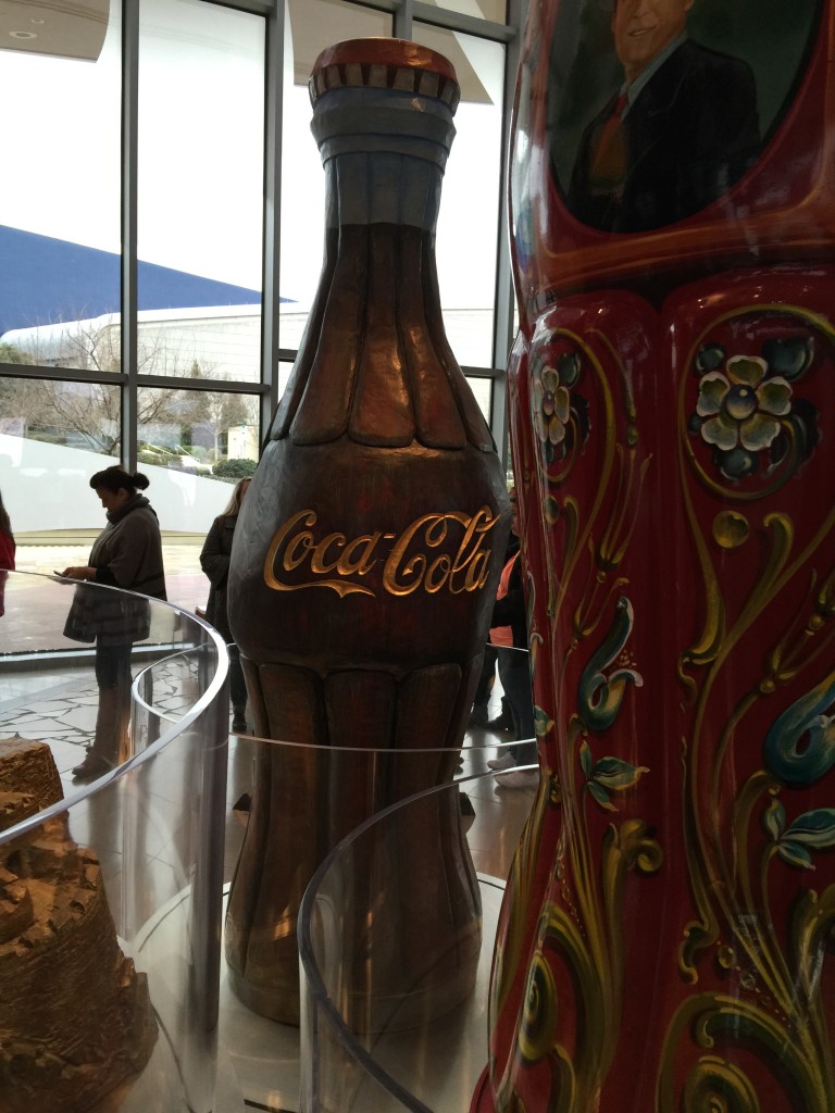 World of Coca-Cola Waiting to Go In to Tour