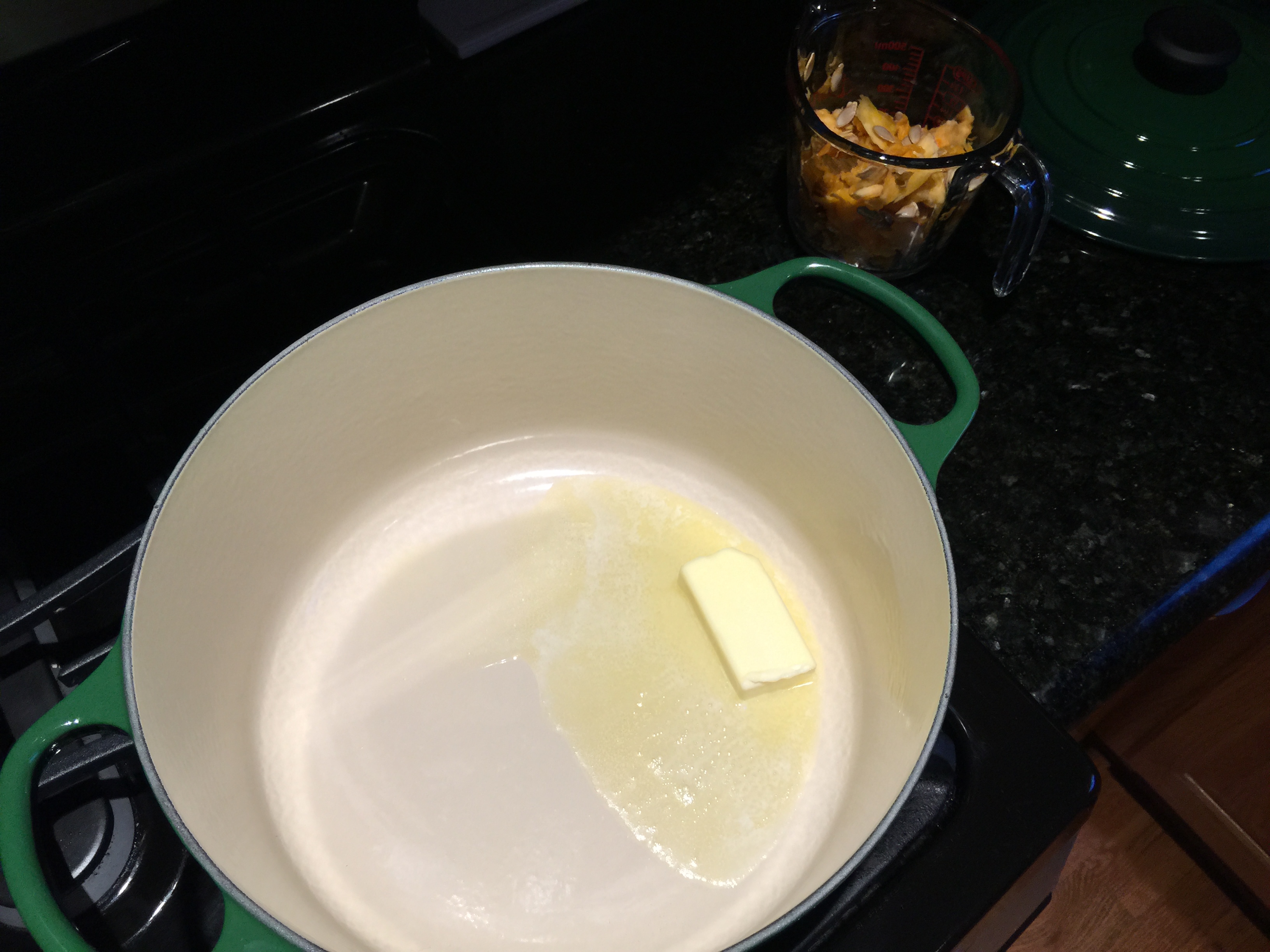 Heat Butter Until Foams for Butternut Squash Soup
