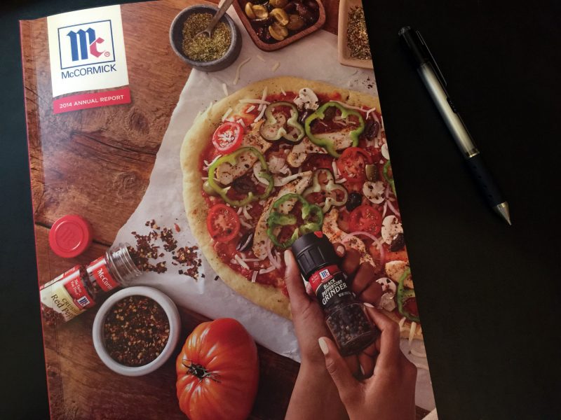 McCormick Annual Report 2015