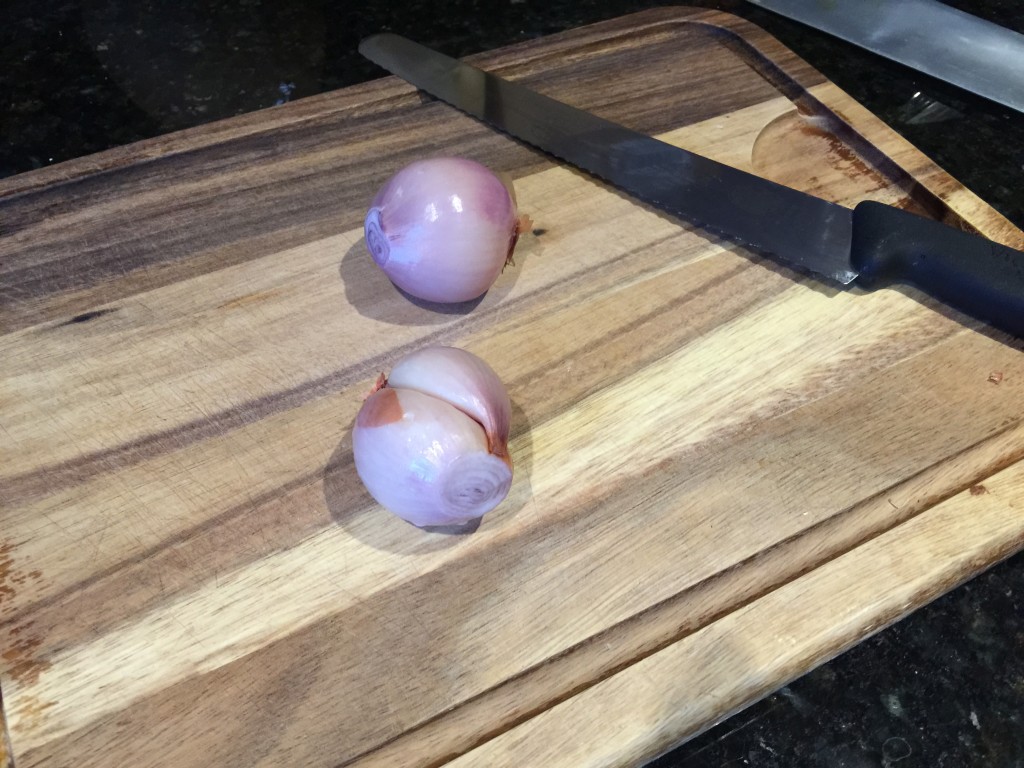 Shallots for Butternut Squash Soup
