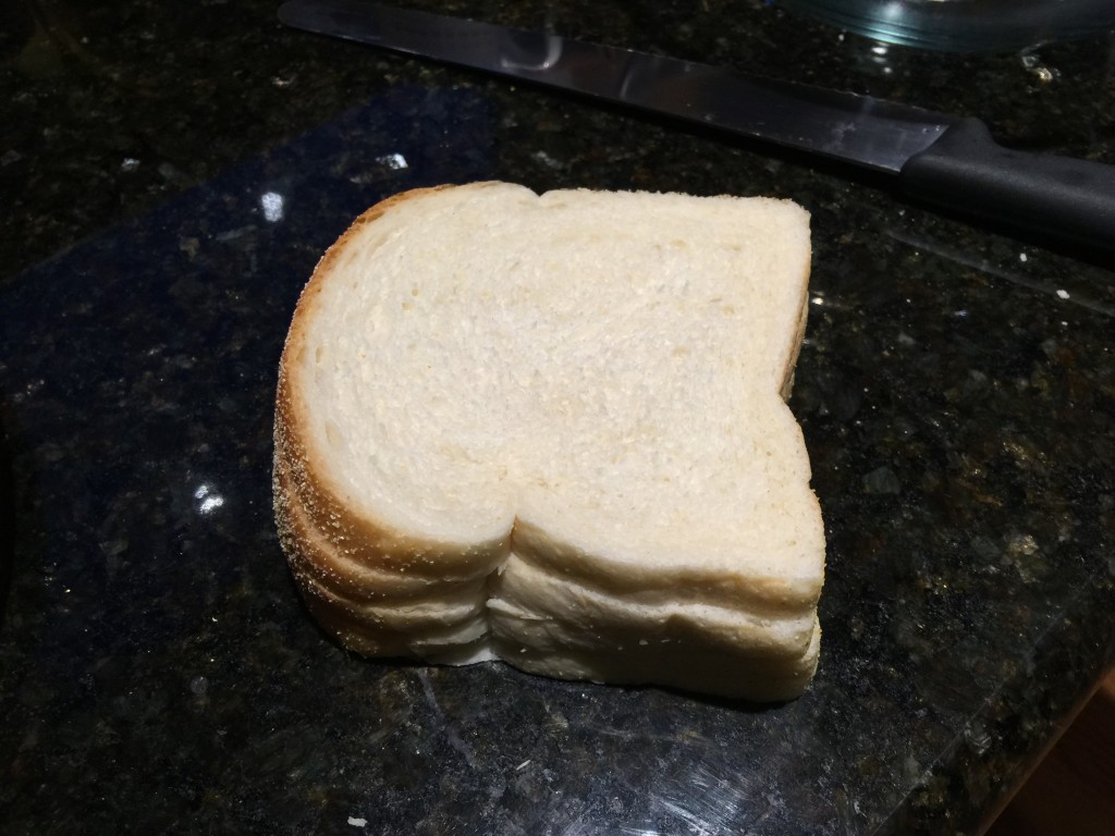 White Bread for Cinnamon Sugar Croutons