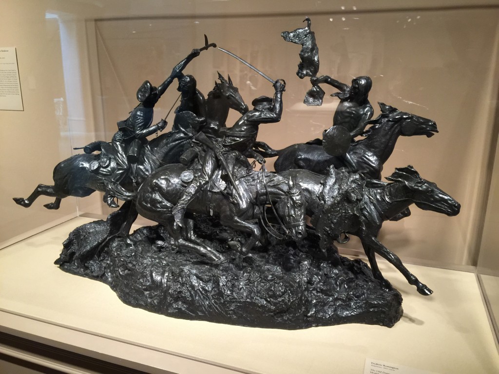 Another American West Bronze Art institute of Chicago