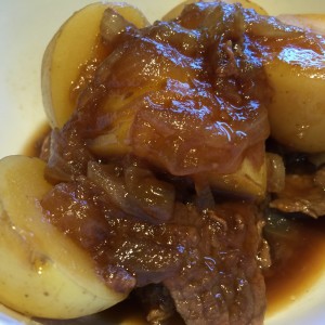 Japense Nikujaga Josh and Aaron Finished