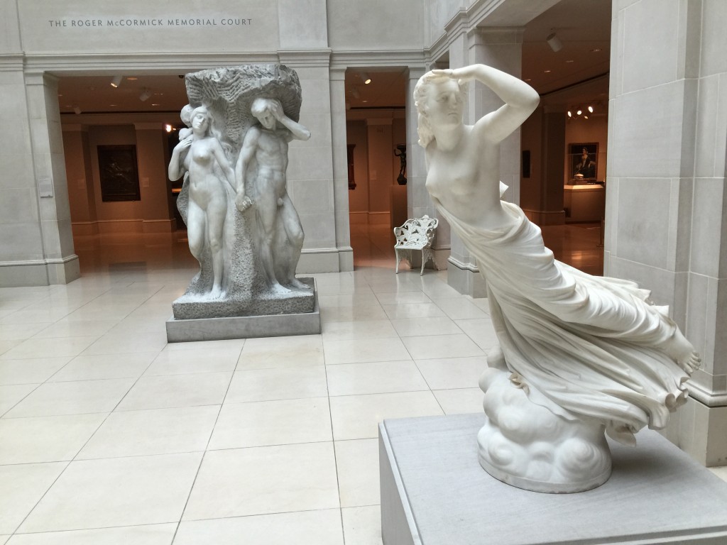 Marble Sculptures Art Institute of Chicago