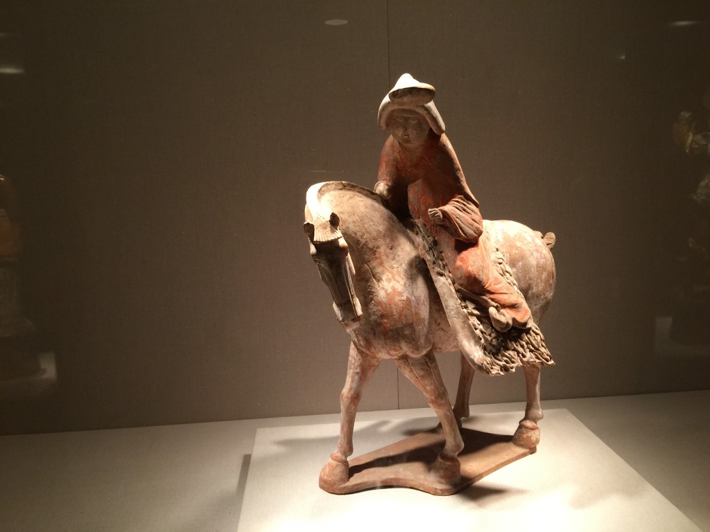 Matronly Rider Chinese Statue Art Institute of Chicago