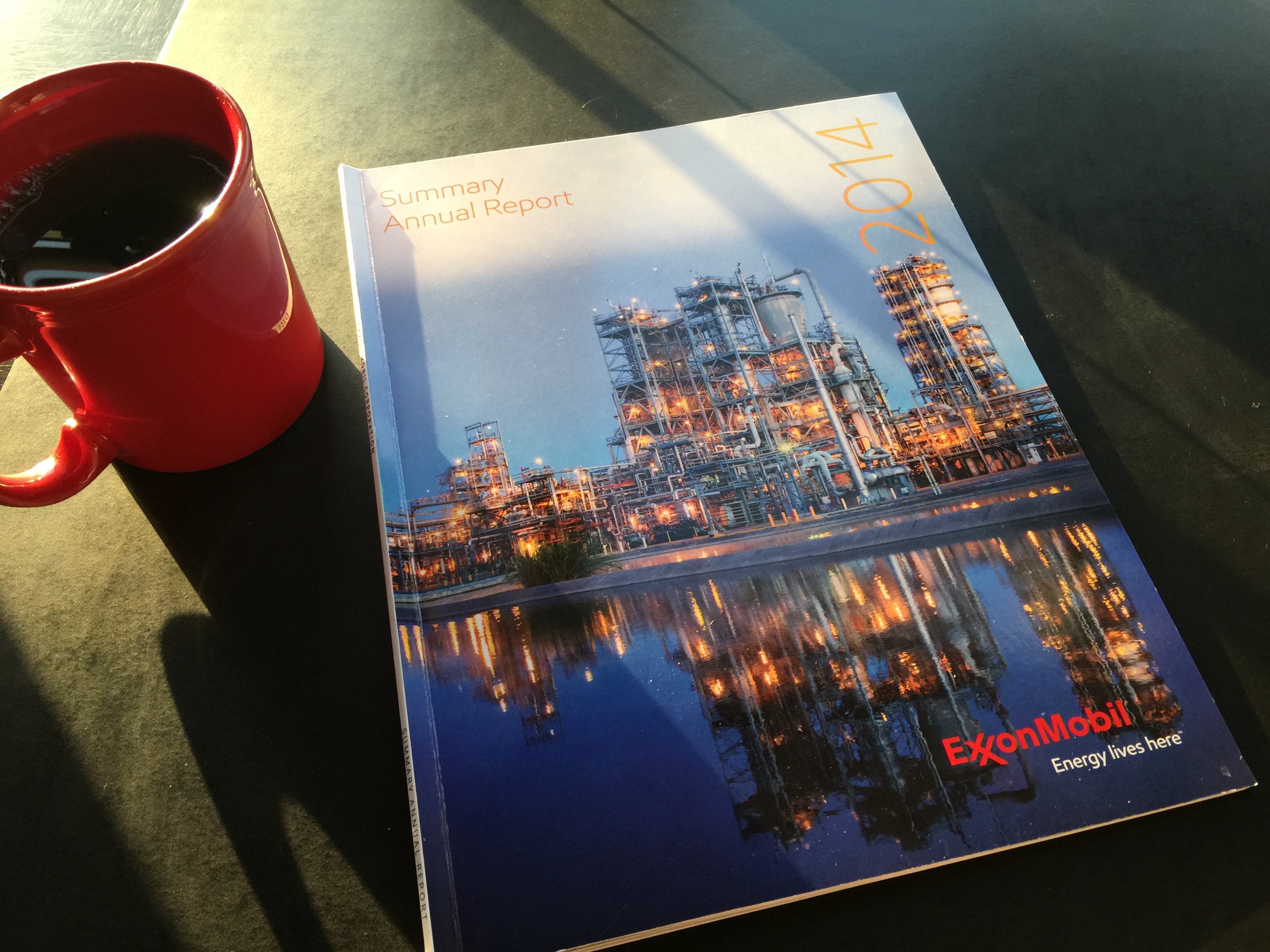 Reading Exxon Mobile Annual Report 2014