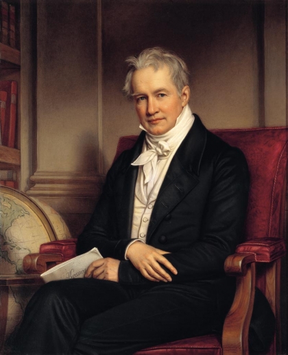 Alexander von Humboldt 1843 by Joseph Stieler