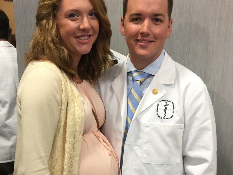 Caleb and Tara White Coat Ceremony Featured