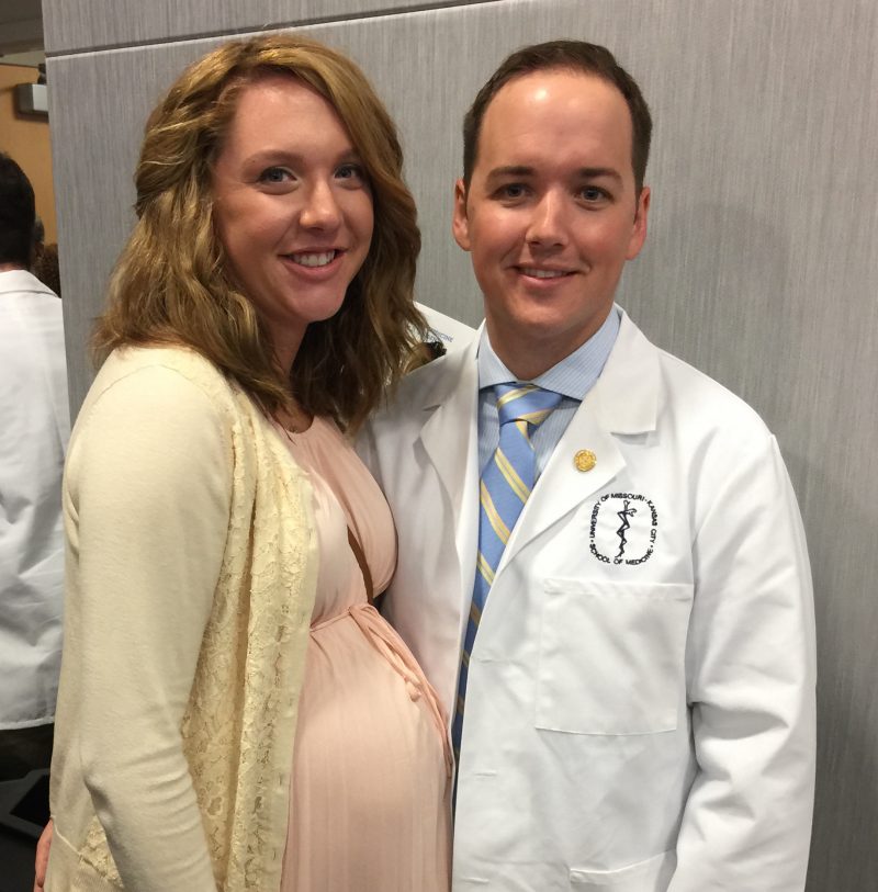 Caleb and Tara White Coat Ceremony Featured