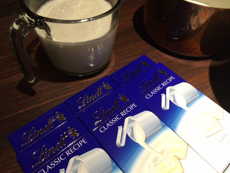 Lindt White Chocolate Ice Cream