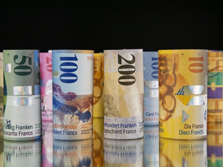 Swiss Francs for Nestle Dividend Day