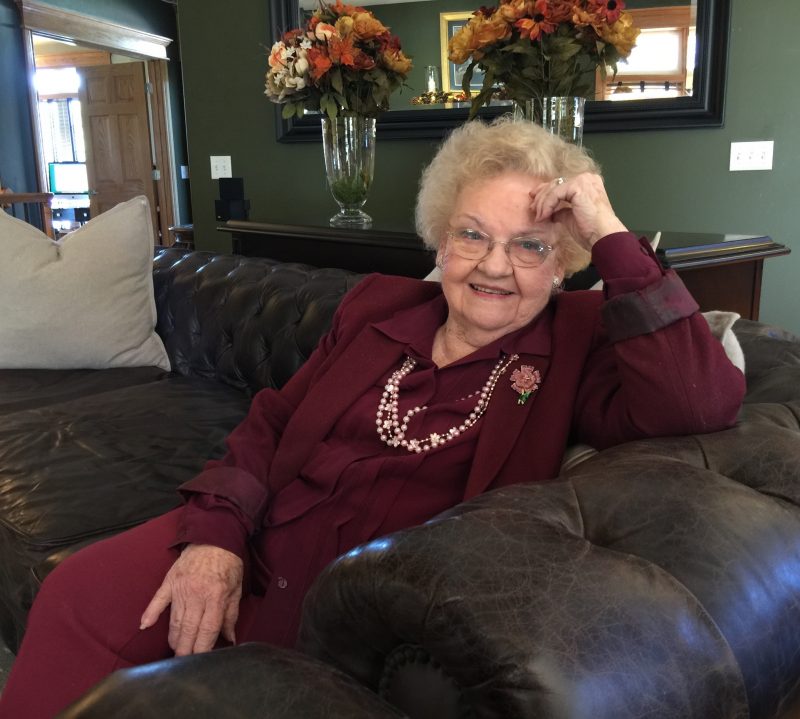 Grandma Kathryn visiting Joshua and Aaron