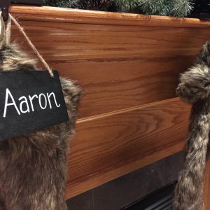 Joshua and Aaron Stockings Christmas 2016 Joshua and Aaron Stockings Christmas 2016