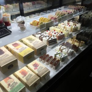 Desserts and Cake Slices at Korean-French Bakery Desserts and Cake Slices at Korean-French Bakery