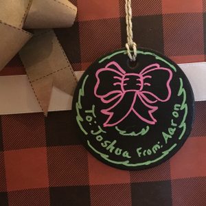 To Joshua from Aaron Wreath Tag 2016 Christmas To Joshua from Aaron Wreath Tag 2016 Christmas