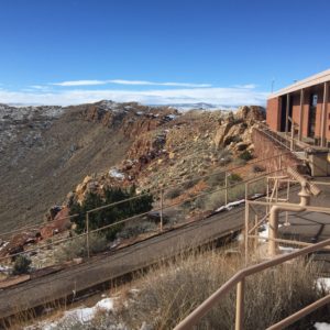 A View to the Right of the Barringer Meteor Crater