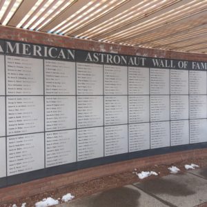 American Astronaut Wall of Fame at the Barringer Meteor Crater