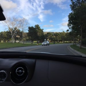 Driving Through Newport Coast, California