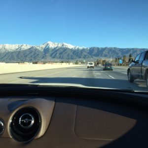 Driving Towards the Mountains on Our Way Back Home - 2