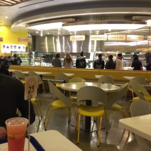 Eating Dinner at Lemonade in Fashion Island