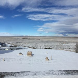 Emptiness Surrounding the Barringer Meteor Crater
