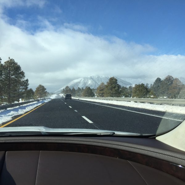 Heading to Flagstaff Arizona