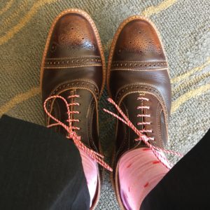 Joshua's Peppermint Shoelaces