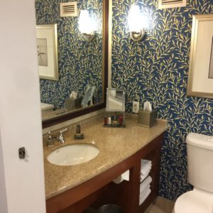 Marriott at Newport Center Bathroom Sink