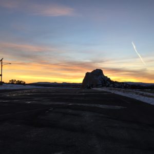 Sunset Was Here - And We Still Had Quite a Ways to Go Until Denver Colorado