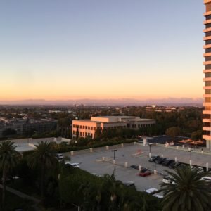 Sunset on the Mountains