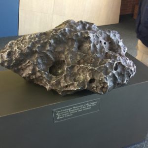 The Holsinger Meteorite at the Barringer Meteor Crater