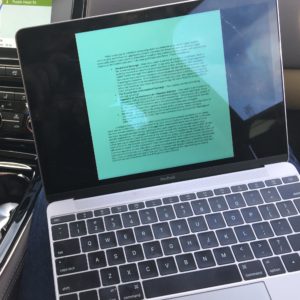 Writing a Quarterly Private Client Letter in the Car on the Drive to California