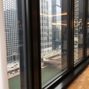 Club Lounge Langham Hotel Chicago Overlooking Chicago River Club Lounge Langham Hotel Chicago Overlooking Chicago River