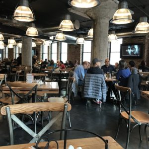 Inside Giordano’s Pizza in Chicago Illinois Inside Giordano's Pizza in Chicago Illinois