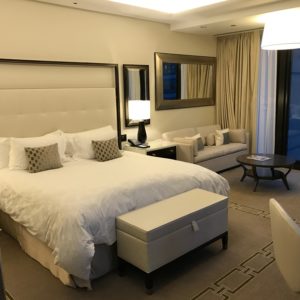 The Bed in the Langham Hotel Chicago The Bed in the Langham Hotel Chicago