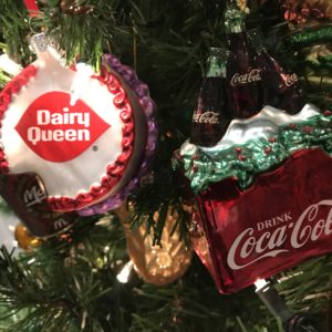 Joshua Kennon and Aaron Green Diary Queen and Coca-Cola Ornaments Joshua Kennon and Aaron Green Diary Queen and Coca-Cola Ornaments
