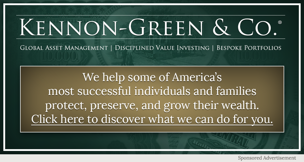 Kennon-Green & Co. - Global Asset Management - Disciplined Value Investing - Bespoke Portfolio - We help some of America's most successful individuals and families protect, preserve, and grow their wealth. Click here to discover what we can do for you.