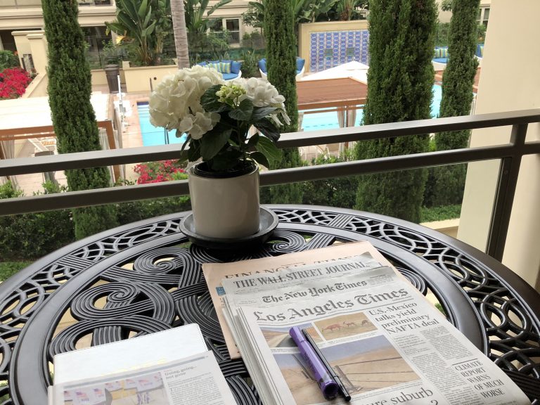 Joshua and Aaron Reading Setup in the Morning