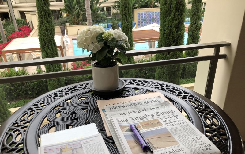 Joshua and Aaron Reading Setup in the Morning