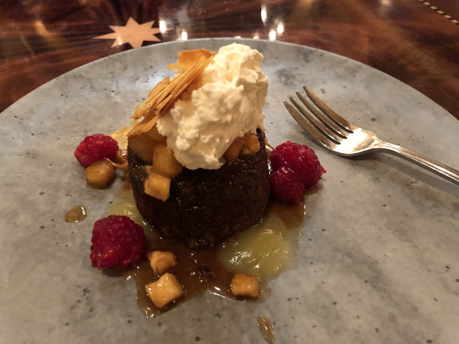 Carthay Circle Restaurant Dessert at Disneyland